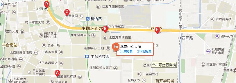 中铁大厦地图
